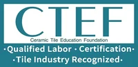 CTEF Logo - Certified Tile Installer program