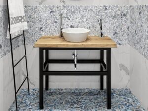 Pebble Mosaic bathroom installation Bati Orient