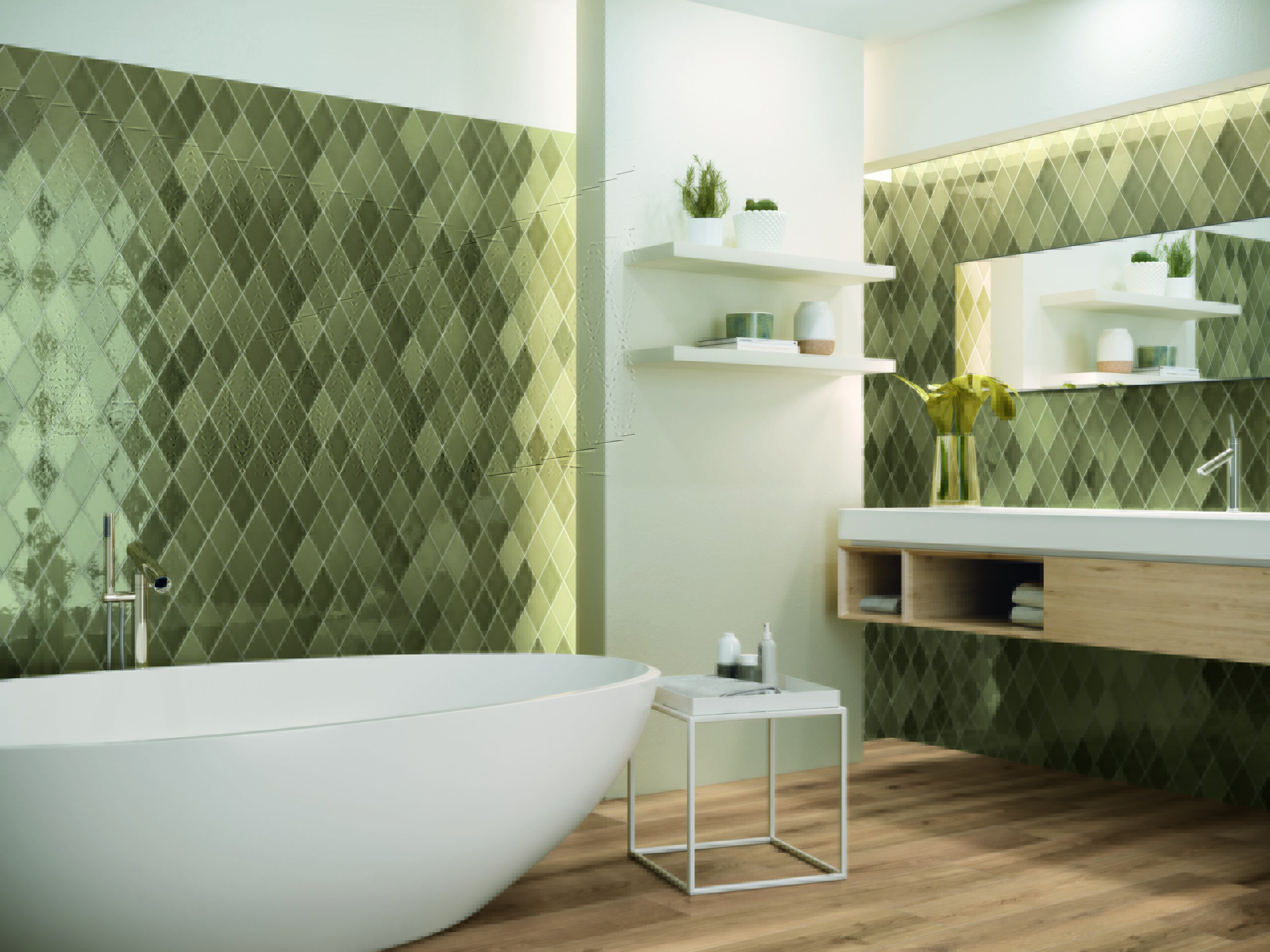 APE Memories collection, color Victorian Green. Photo courtesy of APE Group.