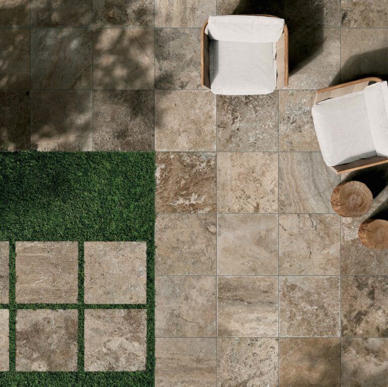 Kronos Icon Travertine Andes Capuccino 2cm outdoor tile