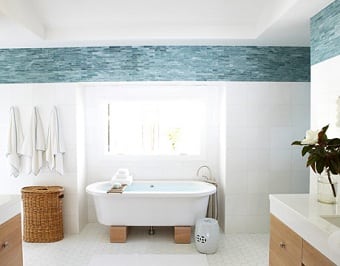 Bathroom tile design