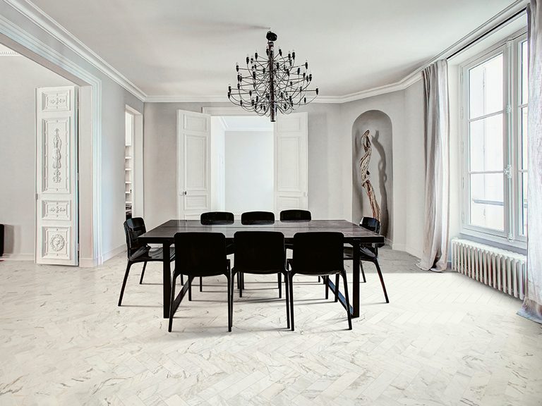 Vallelunga Nova installed in a dining room. Photo courtesy of Vallelunga.