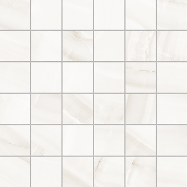 Onice Bianco 2" x 2" Mosaic