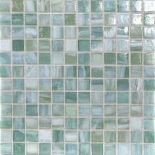 Soft Teal 1x1 Mosaic