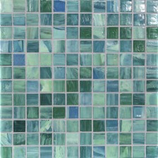 Turquoise 1x1 Mosaic