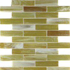 Naples Yellow 1x4 Mosaic