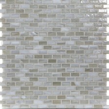 Bleached White Minibrick Mosaic