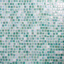 Soft Teal Pompei Mosaic