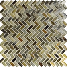 Tin Herringbone Mosaic