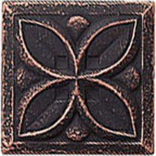 Dark Oil Rubbed Bronze Clover Decorative Accent