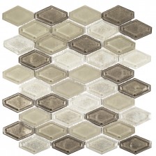 Hazel Elongated Hex Mosaic