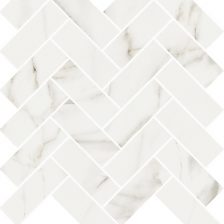 Calacatta Herringbone Mosaic Decorative Mosaic