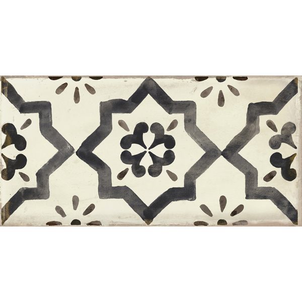 Dash White Sleek Decorative Tile