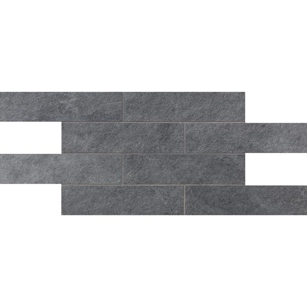 Gray Flow Brick Mosaic