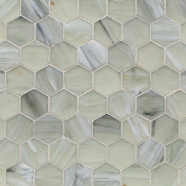 Elevation Silk 2" Hex Mosaic