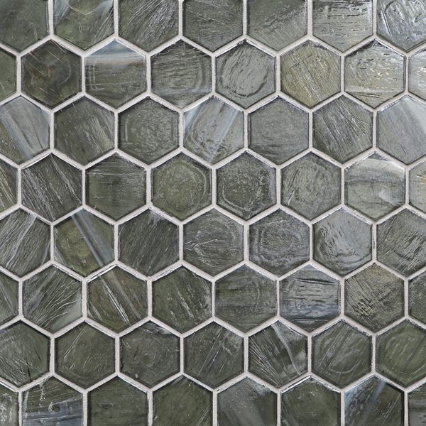 Mettle Pearl 2" Hex Mosaic