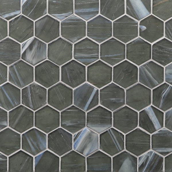 Mettle Silk 2" Hex Mosaic