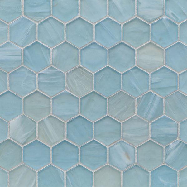 Mineral Springs Silk 2" Hex Mosaic