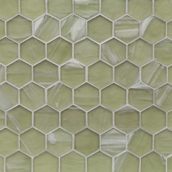 Zephyr Silk 2" Hex Mosaic