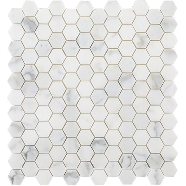 Calacatta Gold Hexagon Mosaic