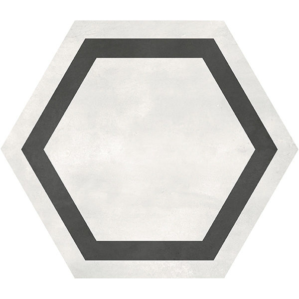 Ivory Hexagon Frame