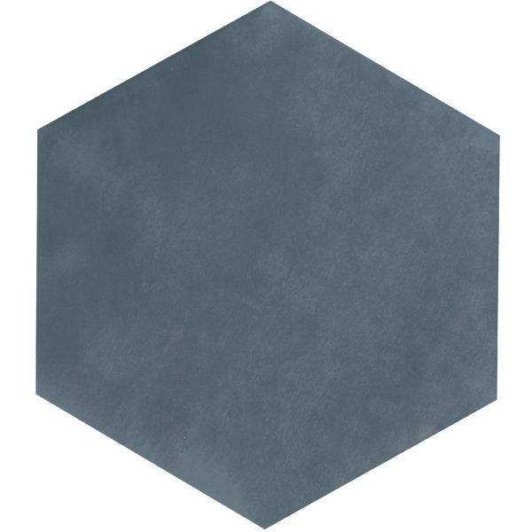 Blue Steel Hex Hexagon Wall Tile