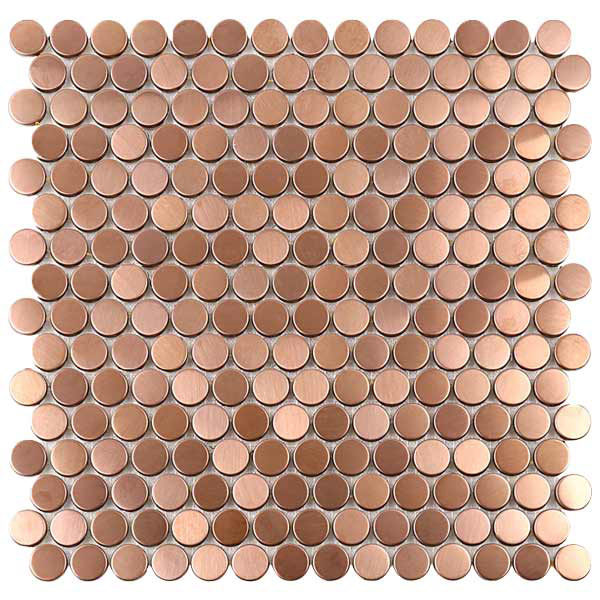 Rose Gold Penny Round 