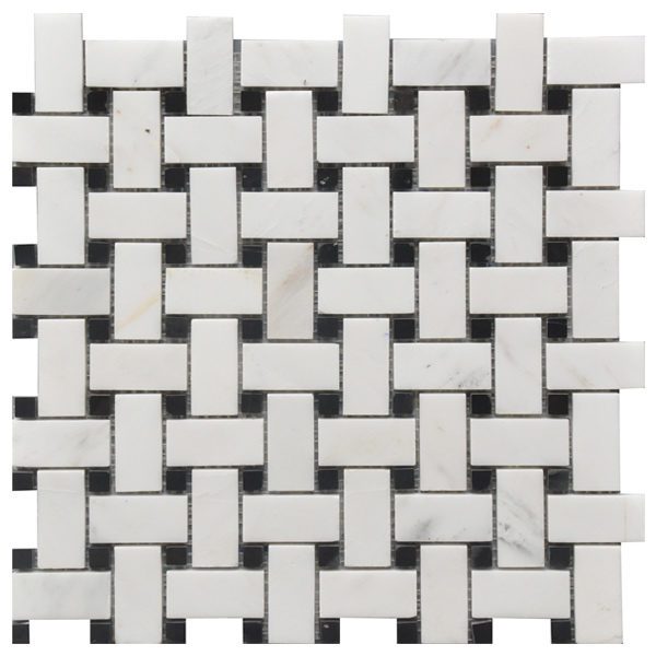 Basket Weave - Black & White