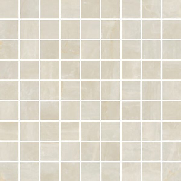 Crema Matte 1.25x1.25 Mosaic