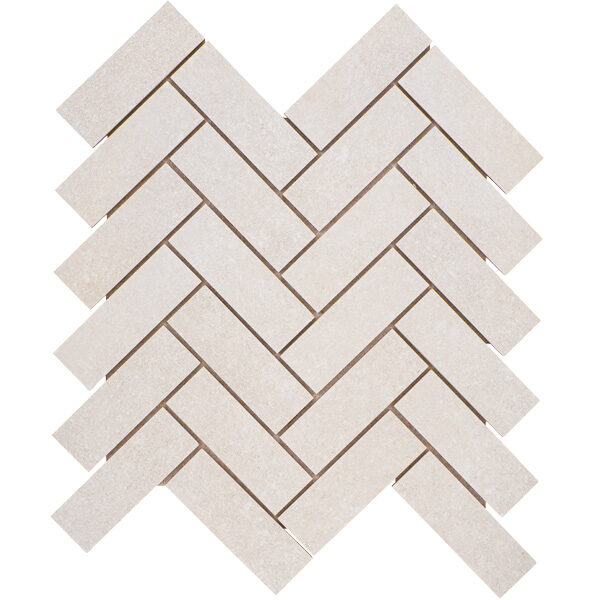 Sea Shell Herringbone Mosaic