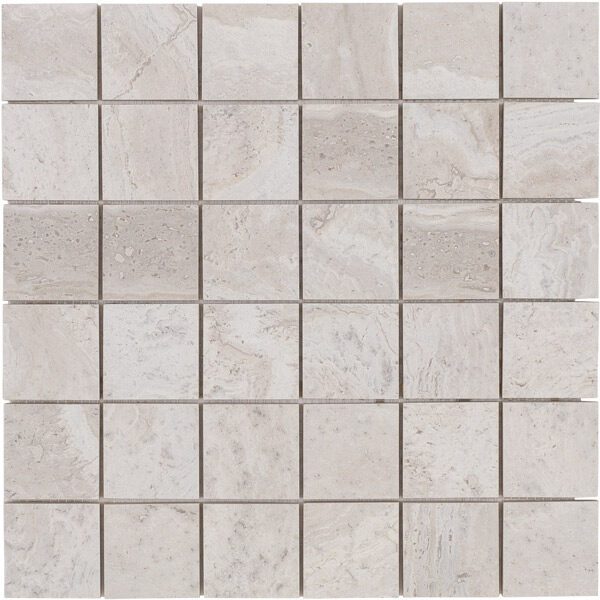 Silver 2x2 Mosaic