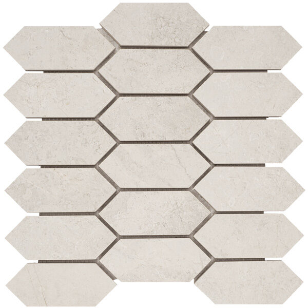 Bianco Picket Mosaic