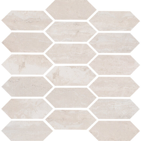 Ivory Picket Mosaic