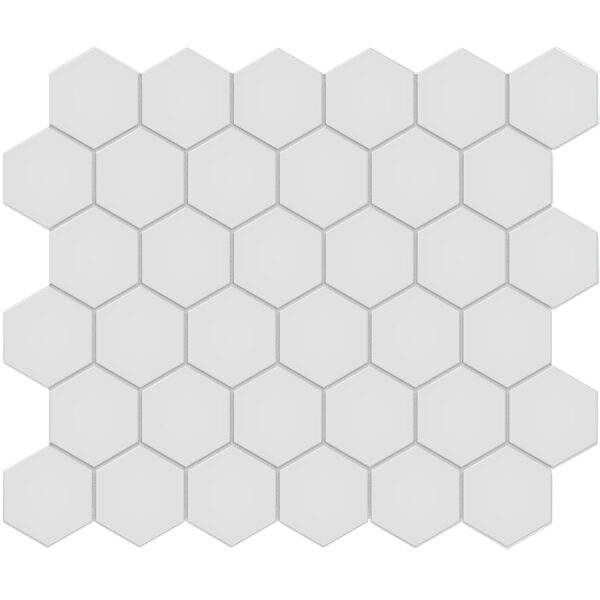 Gallery Grey 2" Hexagon Mosaic