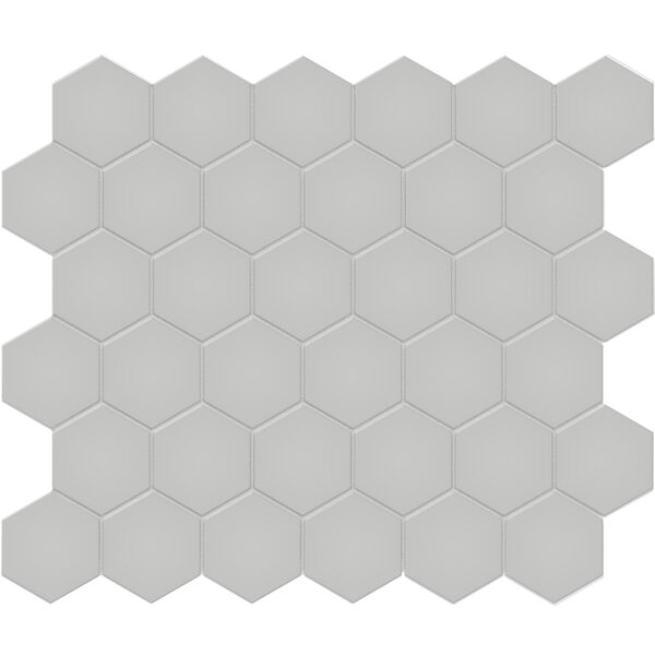 Loft Grey 2" Hexagon Mosaic