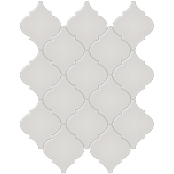 Halo Grey Arabesque Mosaic