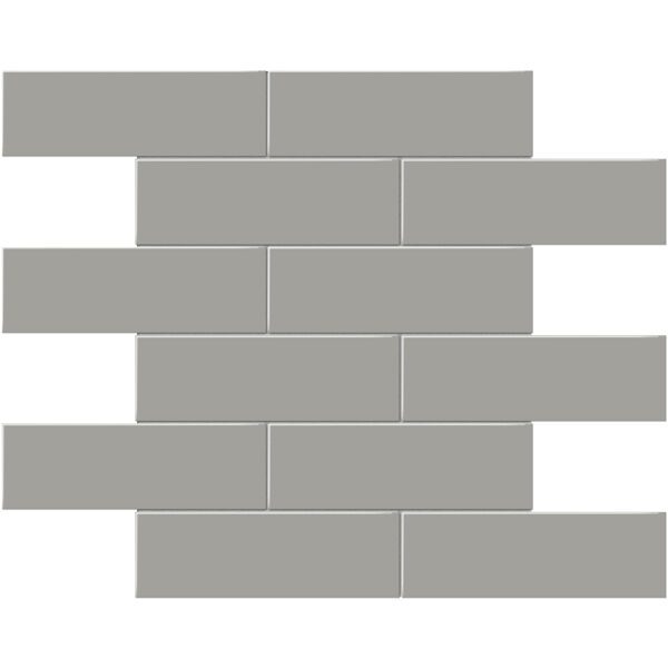 Cement Chic 2x6 Brick Mosaic