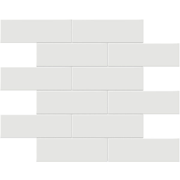 Vintage Grey 2x6 Brick Mosaic