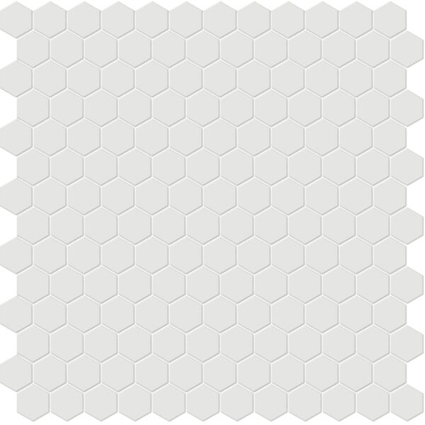 Vintage Grey 1" Hexagon Mosaic