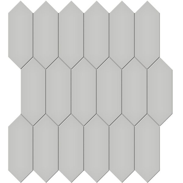 Loft Grey 2x5 Picket Mosaic