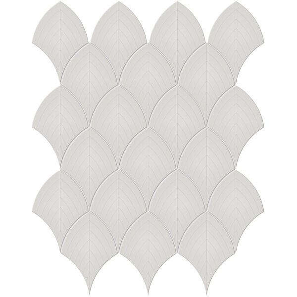 Halo Grey Scallop Mosaic