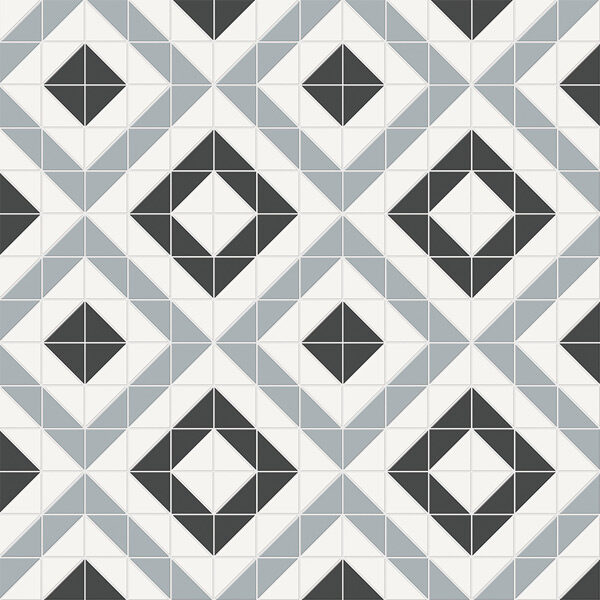 Dawn Blend Cubic Pattern Mosaic