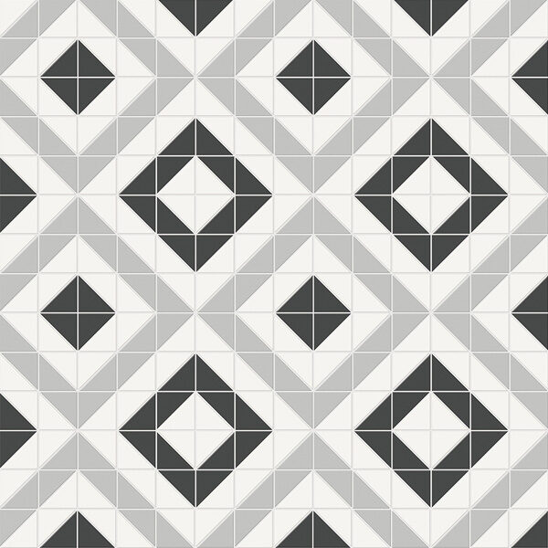 Morning Blend Cubic Pattern Mosaic