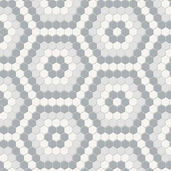 Afternoon Blend Hexagon Pattern Mosaic