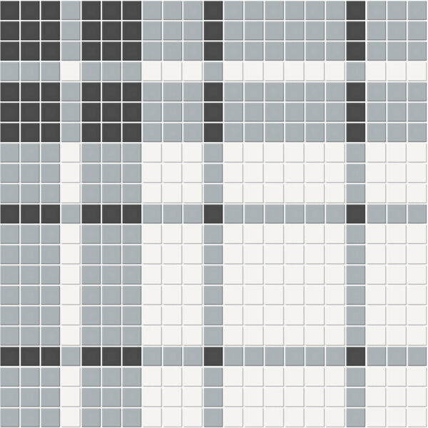 Dawn Blend Plaid Pattern Mosaic