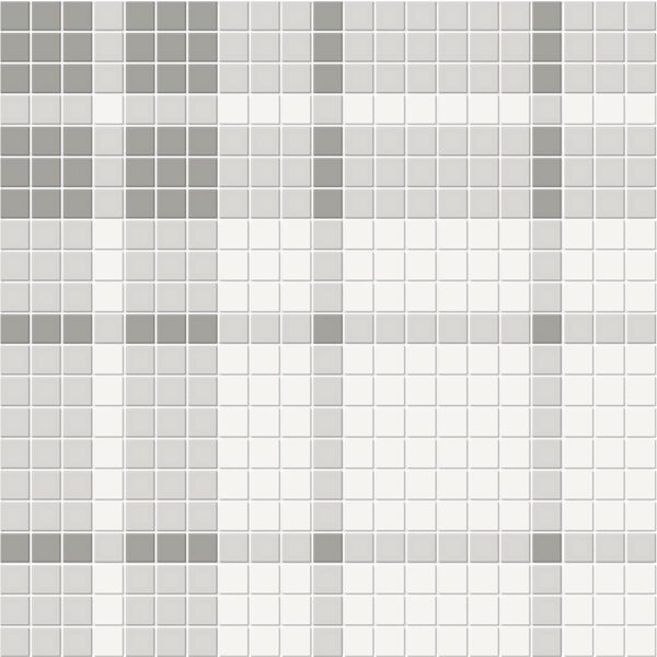 Evening Blend Plaid Pattern Mosaic