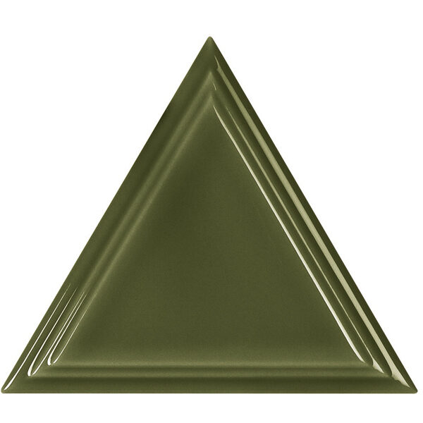 Victorian Green 4" x 5" Triangle Tile