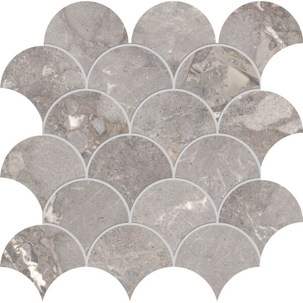 Grey Shell Mosaic