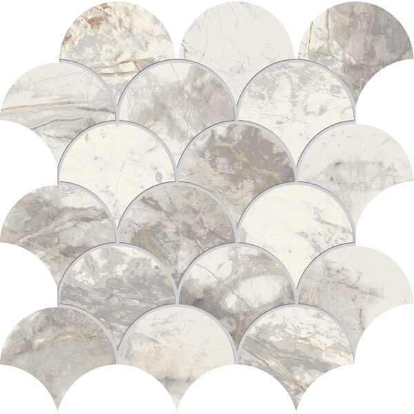 White Shell Mosaic