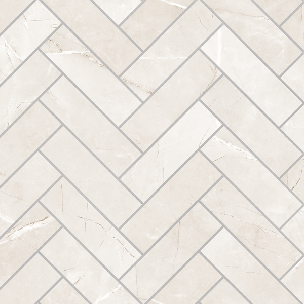 Pulpis Beige 11" x 11" Lisca Herringbone Mosaic